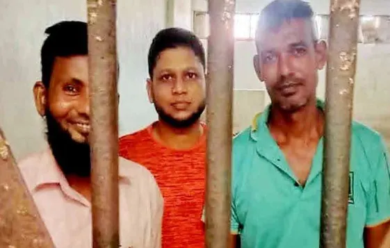 বরিশালে শেখ মুজিবের জন্মদিন উদযাপন যুবলীগের ৩ নেতা কারাগারে
